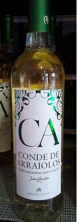 Vinho branco Conde de Arraiolos (Alentejano)